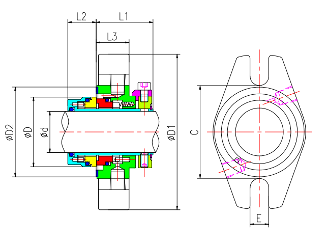 Single Cartridge Seals S51